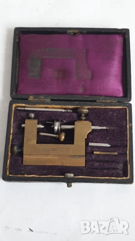 Антикварен струг за полиране на часовници