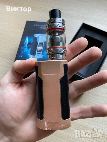 Вейп Wismec Predator + подарък глава Smok, снимка 3 - Вейп без пълнители - 45175664