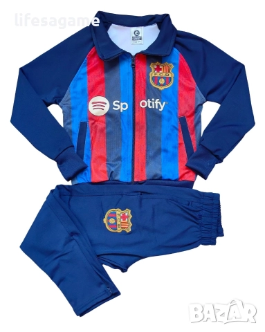 Детско - юношески анцуг футболен комплект Барселона  Меси екип Barcelona Messi, снимка 2 - Детски анцузи и суичери - 42255234