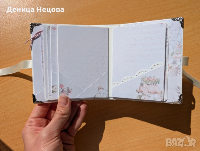 Мини албум за моментни снимки за моминско парти, подарък за булка, снимка 5 - Подаръци за сватба - 53474988