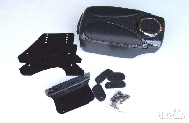Подлакътник за автомобили универсален черен с карбон, снимка 2 - Аксесоари и консумативи - 53730098