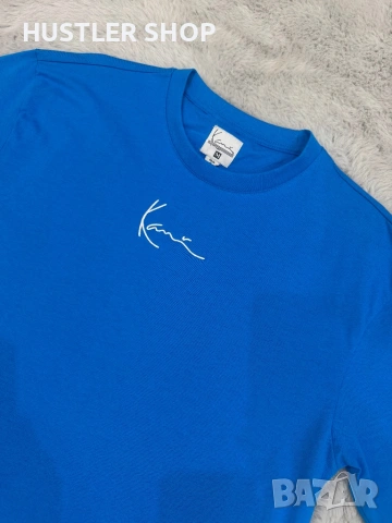 Мъжка тениска KARL KANI. Размер М, снимка 5 - Тениски - 54287943