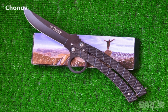 Сгъваем нож Колумбия Columbia пеперуда - чисто нов