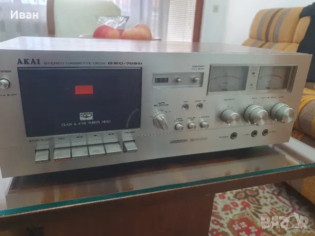 Akai GXC-709D касетен дек , снимка 1 - Декове - 48639037