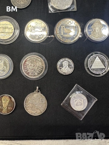 Сребърни медали ордени монети , снимка 8 - Антикварни и старинни предмети - 53478669