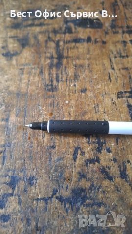 ролер Lamy Лами бял с черен гумен грип модел 377, снимка 7 - Ученически пособия, канцеларски материали - 52789466