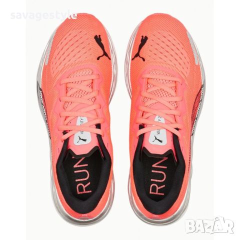 PUMA Velocity Nitro 2 Shoes Pink/Orange, снимка 4 - Маратонки - 46706476