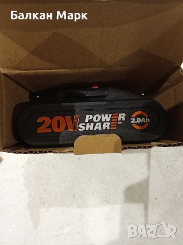 Акумулаторна батерия WORX 20V (2.0Ah) PowerShare - Нова