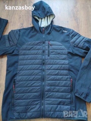 CMP man jacket fix hood hybrid - страхотно мъжко яке 58/2ХЛ, снимка 6 - Якета - 51801158
