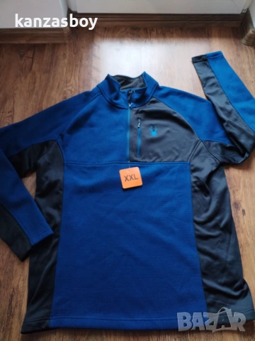 spyder men's gait half zip jacket - страхотно мъжко горнище НОВО БЕЗ ЕТИКЕТИ 2ХЛ, снимка 8 - Спортни дрехи, екипи - 53470195