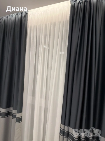 Тънко бяло перде, снимка 4 - Пердета и завеси - 53407427