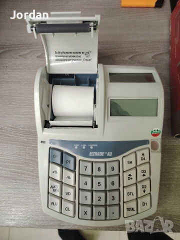 касов апарат ELTRADE A3, снимка 2 - Друга електроника - 53127042