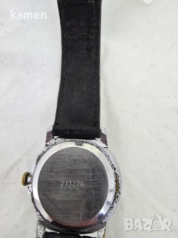 Винтидж съветски часовник RAKETA - кал. 2609.HA - произведен в СССР - класически раиран циферблат, снимка 6 - Антикварни и старинни предмети - 53659187