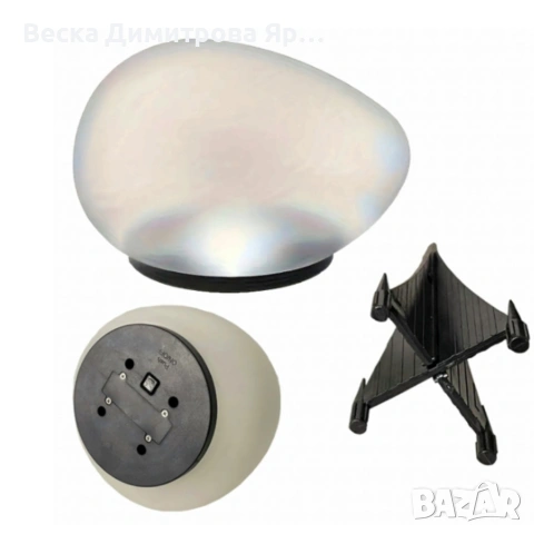 Led соларна лампа Stone - красив дизайн и естествен вид