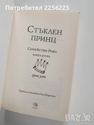 Стъклен принц ( книга втора), снимка 5 - Художествена литература - 53178570