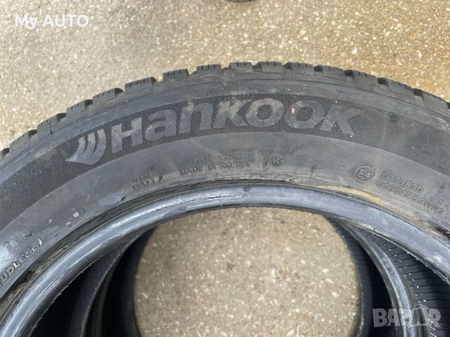 2бр зимни гуми HANKOOK 225/55/17 dot1421 | 7mm, снимка 4 - Гуми и джанти - 45894174