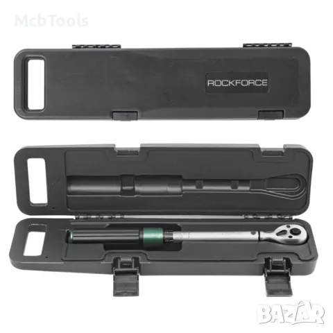 Динамометричен ключ 1/2″,10-60 Nm ROCKFORCE, снимка 2 - Ключове - 48792569