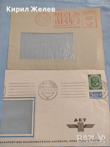 Два стари пощенски пликове с марки и печати Германия за КОЛЕКЦИЯ ДЕКОРАЦИЯ 45746, снимка 1 - Филателия - 46415887