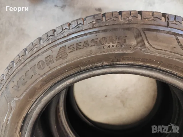 2бр.всесезонни гуми 195/60/16C Goodyear, снимка 5 - Гуми и джанти - 48420455