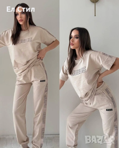 🩷Дамски екип ✨🔥🔥🔥 👍 ✨𝗣𝗿𝗶𝗰e :24€ НА ЕДРО ✨𝗦ı𝘇𝗲: S M L XL 📌4 бр, снимка 7 - Спортни екипи - 53672000