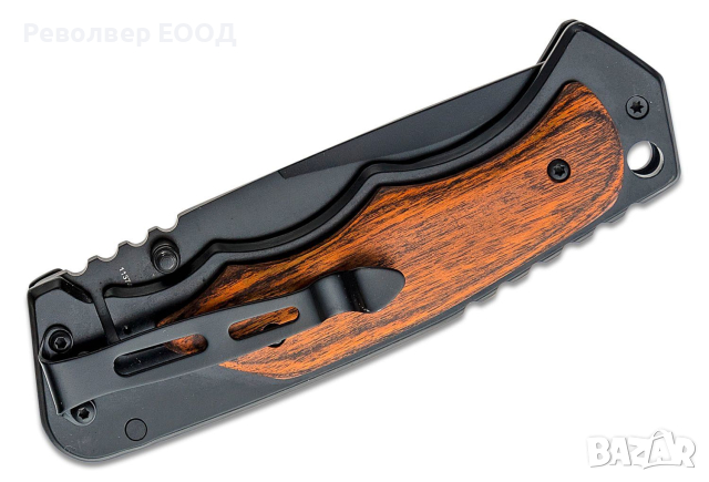 Сгъваем нож Smith & Wesson Wood 1136969, снимка 3 - Ножове - 45019351