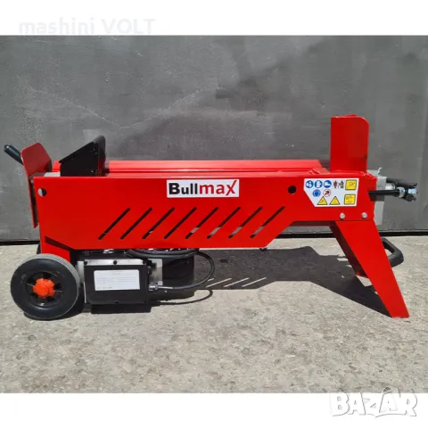 Електрическа цепачка за дърва Bullmax 8.5 тона, 3200W, хоризонтална, снимка 2 - Градинска техника - 47230964