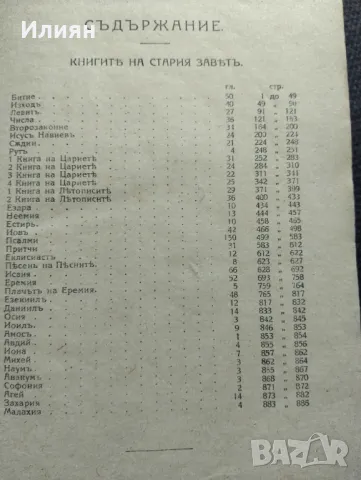 Библия- 1923г.- Придворна печатница, снимка 2 - Антикварни и старинни предмети - 48679711