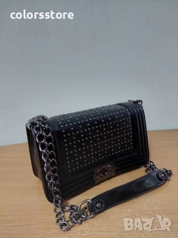 Луксозна Черна чанта/VL71Z, снимка 2 - Чанти - 42813569