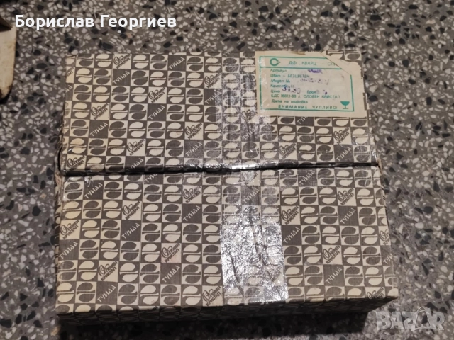 Нов стар комплект от шест кристални чаши за уиски, снимка 5 - Чаши - 51972729