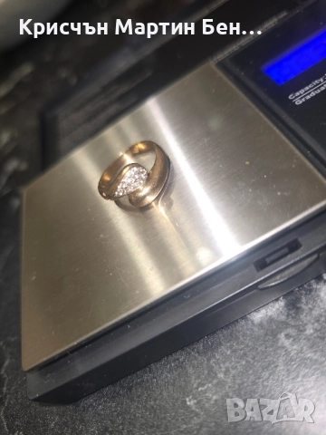 Златен Пръстен проба 585 / 14к 3,90гр, снимка 2 - Пръстени - 52077517