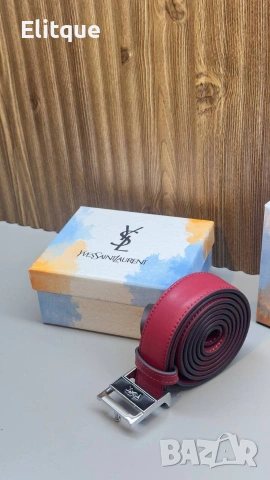 колани от естествена кожа в кутия ysl saint laurent , снимка 3 - Колани - 53183143