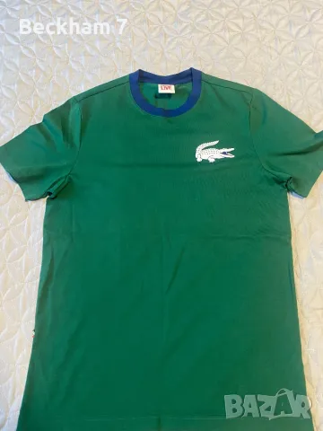 Lacoste мъжка тениска размер S, снимка 1 - Тениски - 46910279