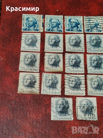 ПОЩЕНСКИ МАРКИ САЩ , снимка 10 - Филателия - 53075891