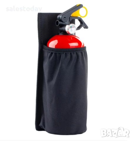 Държач за пожарогасител, Калъф с велкро