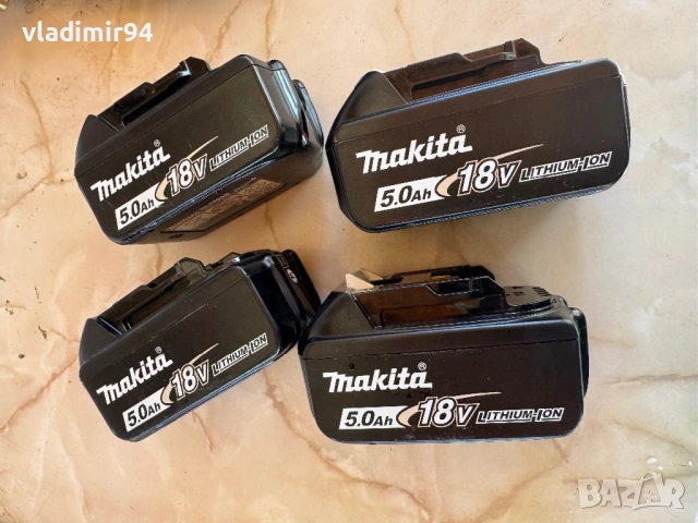 Makita 5ah батерии, снимка 2 - Други инструменти - 53806772