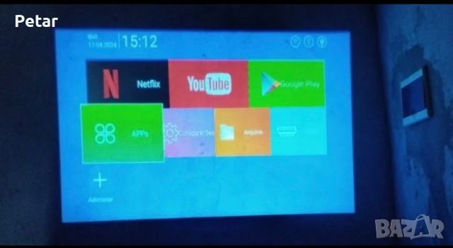 Проектор 4К Ultra HD Pro Android 11 WiFi резолюция 1280×720P, снимка 12 - Плейъри, домашно кино, прожектори - 45625286