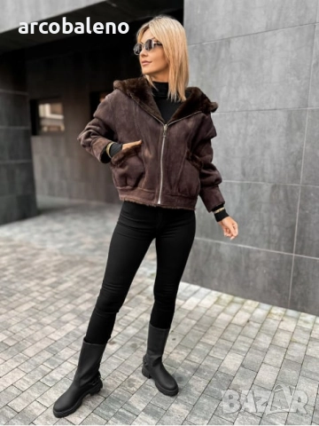 Дамско двустранно яке EADIRA, снимка 12 - Якета - 52012995