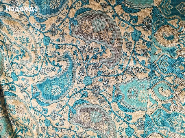 Шал кашмир и коприна, снимка 3 - Шалове - 53463613