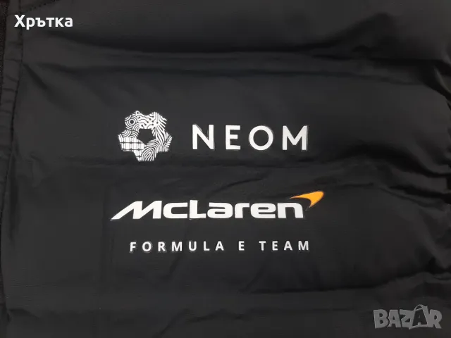 McLaren Racing Formula E Vest - Оригинален мъжки елек размер XL, снимка 9 - Якета - 48890730