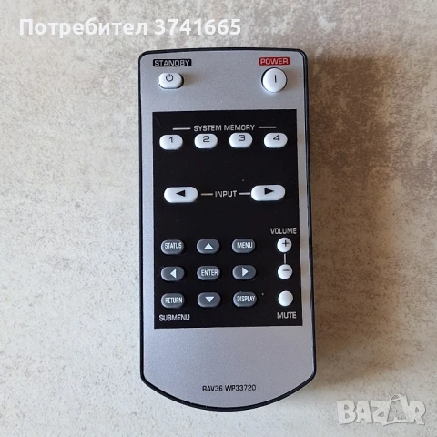 Дистанционно за ресивър Yamaha RAV36 WP33720 
