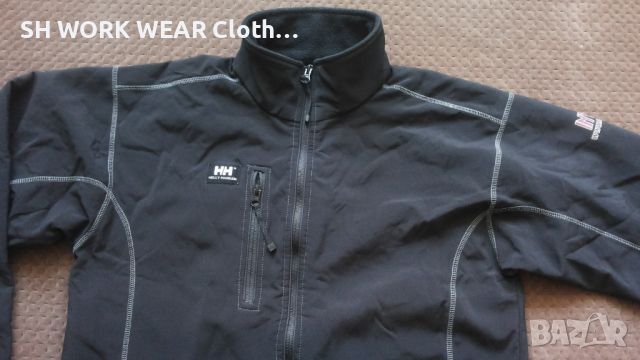 HELLY HANSEN Softshell Work Jacket размер М работна горница вятъроустойчива W4-123, снимка 3 - Суичъри - 45288873