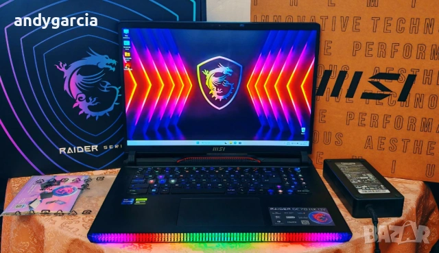NVIDIA RTX 4070 8GB/Intel Core i7-13700HX/16GB RAM/1TB SSD NVMe/17.3 QHD IPS 240hz/MSI Raider GE78