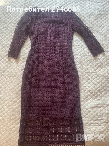 Дантелена рокля Massimo Dutti