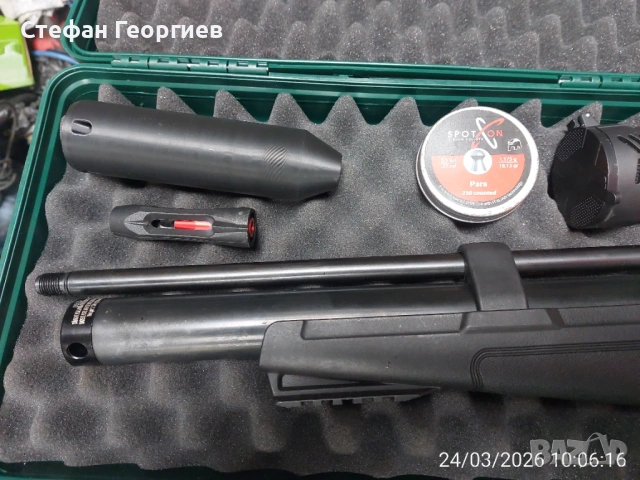 Въздушна пушка Hatsan FLASH 101 PCP-5.5 мм., снимка 4 - Въздушно оръжие - 53956622