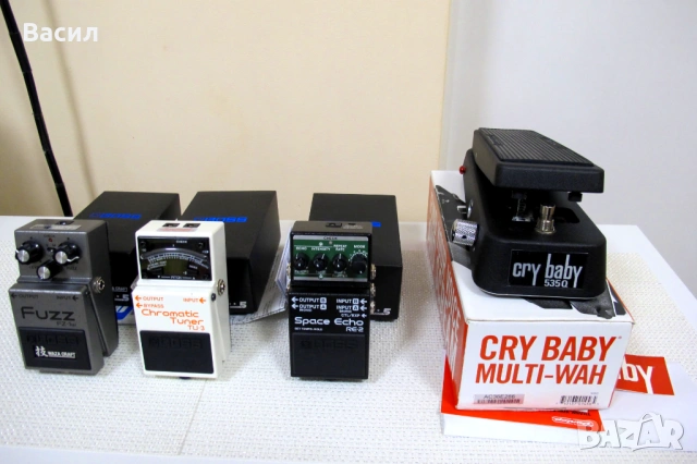 Boss Waza Craft, Cry Baby 535Q – Ефекти за китара и бас в гаранция , снимка 2 - Китари - 51463914