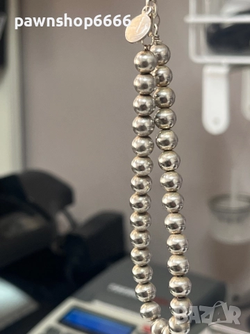 Сребърна гривна 925 ИТАЛИЯ, снимка 3 - Гривни - 51664140