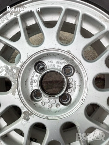 Джанти BBS 15" VW Golf/Vento, снимка 12 - Гуми и джанти - 52893242