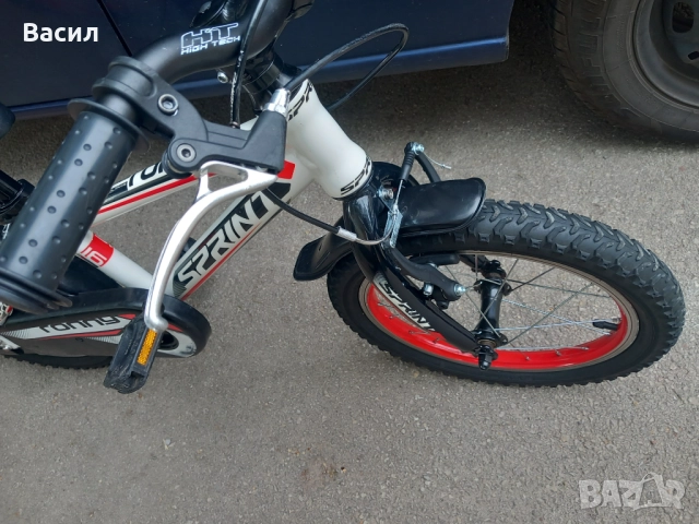 Детско алуминиево колело Спринт 16 цола , снимка 4 - Велосипеди - 51941515
