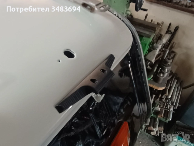 Дръжка за багажник на кош за мотоциклет МЗ, снимка 3 - Части - 53025549