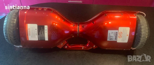 Ховърборд, 36 V, 2 Ah, 12 км/ч + допълнителна чисто нова батрия, снимка 2 - Скейтборд, ховърборд, уейвборд - 53879092